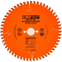 Диск пильный по цветным металлам и пластику (160х20х2,2/1,6 мм; Z56) CMT 296.160.56H