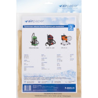 Мешок-пылесборник бумажный 3 шт. (до 36 л) AIR Paper P-3031/3
