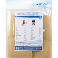Мешок-пылесборник бумажный 5 шт. (до 36 л) AIR Paper P-3041/5