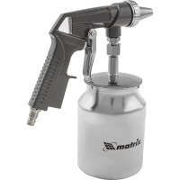 Пескоструйный пистолет с нижним бачком MATRIX 57326