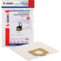 Мешок-пылесборник clean pro синтетический 1 шт. (до 18 л) OZONE CP-242 CP-242/1