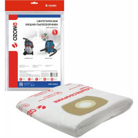 Мешок-пылесборник turbo синтетический 5 шт. (до 20 л) OZONE MXT-201/5