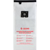 Мешок-пылесборник turbo синтетический multiplex carbon 1 шт. (до 18 л) OZONE XT-505