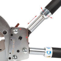 Секторные ножницы КВТ НСТ-40 с телескопическими рукоятками 53809