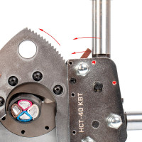 Секторные ножницы КВТ НСТ-40 с телескопическими рукоятками 53809