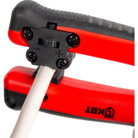 Кабельные ножницы КВТ MC-04 серия ПРОФИ для резки проводов ∅ до 11 мм с функцией снятия изоляции и продольной разделки оболочки 60948