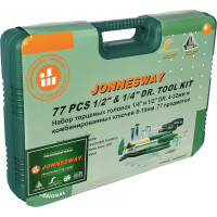 Универсальный набор торцевых головок 77 шт Jonnesway S04H52477S 47567