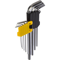 Набор имбусовых длинных ключей 9 предметов STAYER MASTER 2741-H9