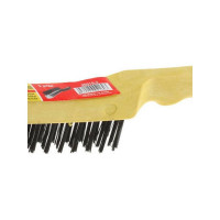 Проволочная стальная щетка, 4 ряда STAYER MASTER 35015-4