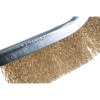 Стальная латунированная щетка STAYER MASTER 3508