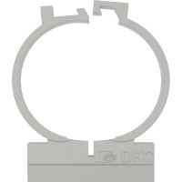 Держатель для труб DKC двухкомпонент. d25 100шт 51125DIY