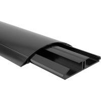 Напольный канал СSP-N 75x17 А черный 2м DKC 01333 01333DIY