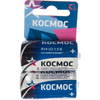 Батарейка R14 2шт КОСМОС KOCR142BL