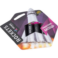 Батарейка пальчиковая Premium LR6 4шт КОСМОС KOSLR6ROCKETS4BL