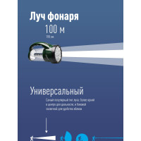 Аккумуляторный фонарь-светильник КОСМОС 2008L-LED, 24LED+19LED, 4V2AH KOCAP2008L-LED
