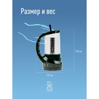 Аккумуляторный фонарь-светильник КОСМОС 2008L-LED, 24LED+19LED, 4V2AH KOCAP2008L-LED