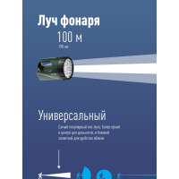 Фонарь-прожектор КОСМОС Accu 9199LED 12LED, 4V3AH KOCAccu9199LED