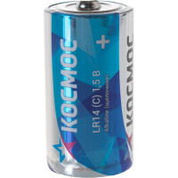 Батарейка LR LR14 Максимум BP2 2шт КОСМОС KOCLR14MAX2BL