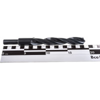 Сверло по металлу со ступенчатым хвостовиком (19х198мм; HSS) PROJAHN 49190