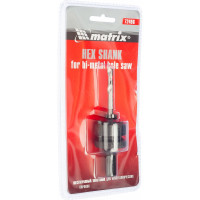 Хвостовик 6-гранный для коронок BIMETAL свыше 30 мм MATRIX 72496