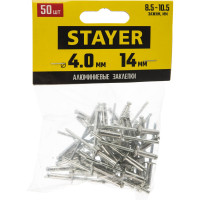 Заклепка алюминиевая (50 шт; 4.0х14 мм) STAYER 3120-40-14