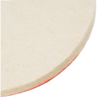 Диск полировальный на липучке (125х7 мм; войлок) MATRIX 75925