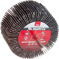 Круг лепестковый радиальный для дрели (P 80; 80х40х6 мм) MATRIX 74154