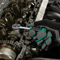 Набор инструментов STELS 1/2", 1/4", CrV, пластиковый кейс, 76 предметов 14104