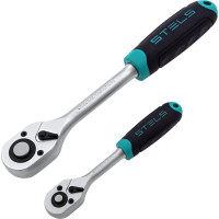 Набор инструментов STELS 1/2", 1/4", CrV, пластиковый кейс, 76 предметов 14104