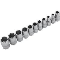 Набор инструментов STELS 1/2", 1/4", CrV, пластиковый кейс, 76 предметов 14104