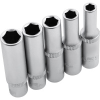 Набор инструментов STELS 1/2", 1/4", CrV, пластиковый кейс, 76 предметов 14104
