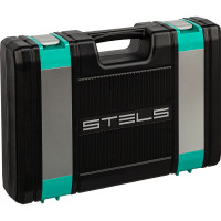 Набор инструментов STELS 1/2", 1/4", CrV, пластиковый кейс, 76 предметов 14104