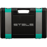 Набор инструментов STELS 1/2", 1/4", CrV, пластиковый кейс, 76 предметов 14104