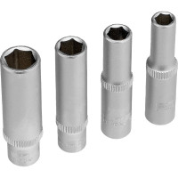 Набор инструментов STELS 1/4 CrV пластиковый кейс 57 предметов 14101