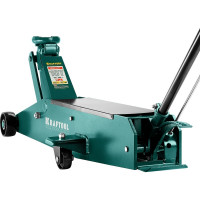 Подкатной домкрат для тяжелой техники KRAFTOOL High-lift 10т 160-560мм 43455-10