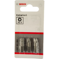 Бита Pz3 3 шт. (хвостовик шестигранный 1/4"; 25 мм) BOSCH 2.607.001.562
