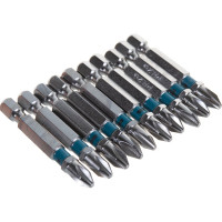 Набор бит РН2х50, сталь S2, 10шт GROSS 11335