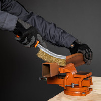 Слесарные поворотные тиски 125 мм с наковальней SPARTA 186255