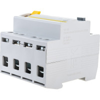 Выключатель дифференциального тока IEK 4п 100A 300mA тип AC ВД1-63 ИЭК MDV10-4-100-300