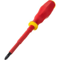 Диэлектрическая отвертка STAYER до 1000 В, PH №2 х 100 мм 25142-2-10