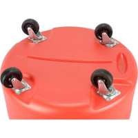 Маслосборный передвижной пластиковый бак 30л Сорокин 11.10