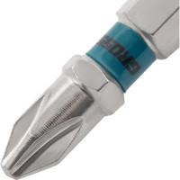 Набор бит РН2 х 50 мм сталь S2 2 шт. GROSS 11357