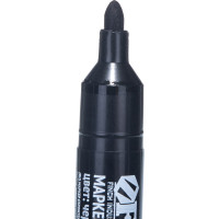 Строительный маркер FIT черный 04335