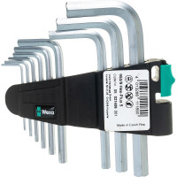 Набор Г-образных ключей Wera, 9 предметов, WE-021406