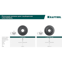 Режущий ролик для труборезов 19-6,2 мм (арт. 23483, 23485, 23487) KRAFTOOL 23489-6.2-19