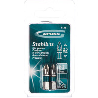 Набор бит (РН2х25 мм) 2 шт. GROSS 11351