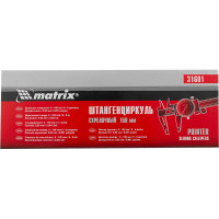 Стрелочный штангенциркуль 150мм MATRIX 31601