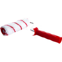 Валик, пластмассовая ручка, 180мм, ворс 9мм, D 40мм, полиамид, Россия MATRIX Нейлон Стандарт 80884