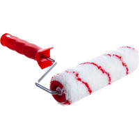 Валик, пластмассовая ручка, 180мм, ворс 9мм, D 40мм, полиамид, Россия MATRIX Нейлон Стандарт 80884