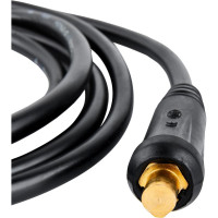 Кабель сварочный (3 м; DX50; 25 кв мм; электрододержатель) Elitech 0606.000200 172519